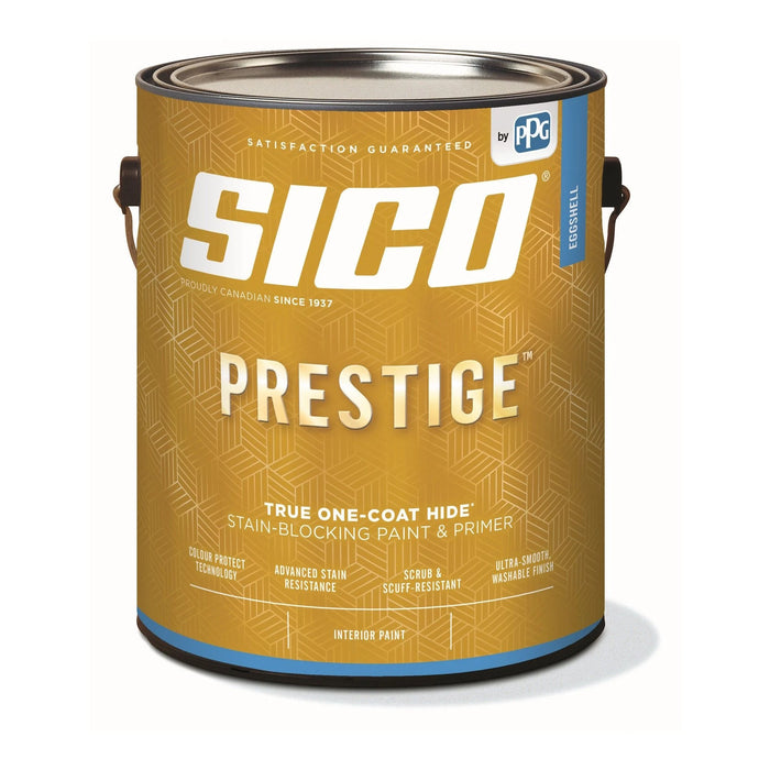 Peinture intérieure Prestige - Coquille d'oeuf - Base 1 - 3.78 L SICO - Quincaillerie G.H. Berger