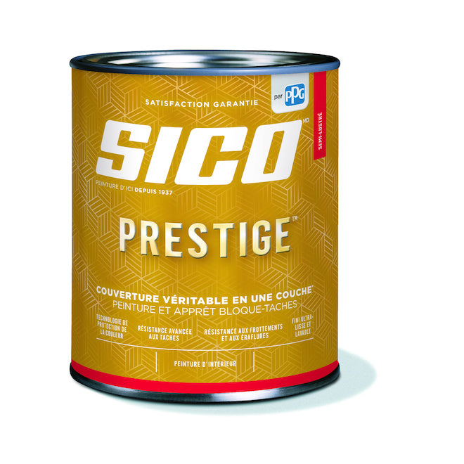 Peinture intérieure Prestige - Semi-lustré - Base 2- 946 mL SICO - Quincaillerie G.H. Berger