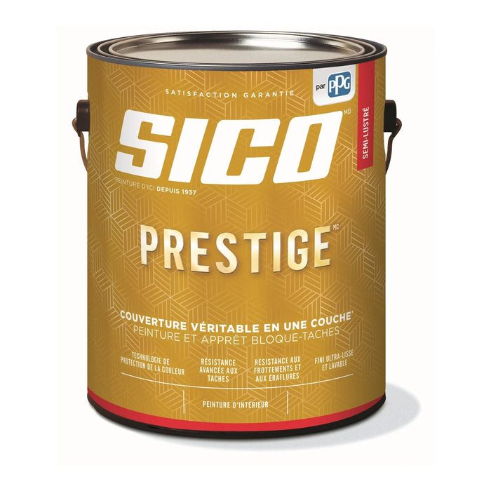 Peinture intérieure Prestige - Semi-lustré - Base 2- 3.78 L SICO - Quincaillerie G.H. Berger