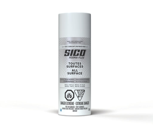Peinture toute surface Permaflex en aérosol - Int./Ext. - Vent changeant - Fini satiné - 340 g - SICO - Quincaillerie G.H. Berger