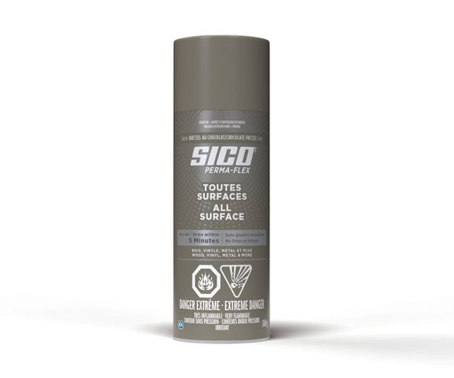 Peinture toute surface Permaflex en aérosol - Int./Ext. - Bretzel au chocolat - Fini satiné - 340 g - SICO - Quincaillerie G.H. Berger