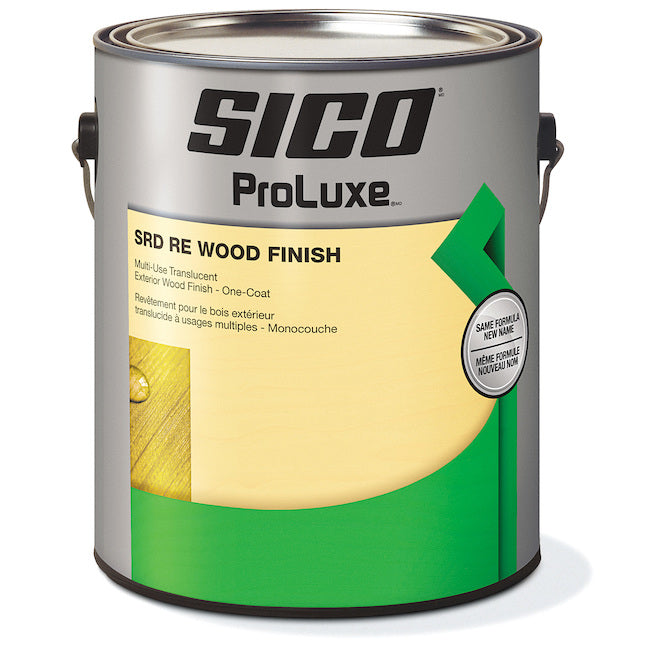 Revêtement extérieur Cetol SRD translucide à usages multiples - Bois naturel - 3.78 L SICO - Quincaillerie G.H. Berger