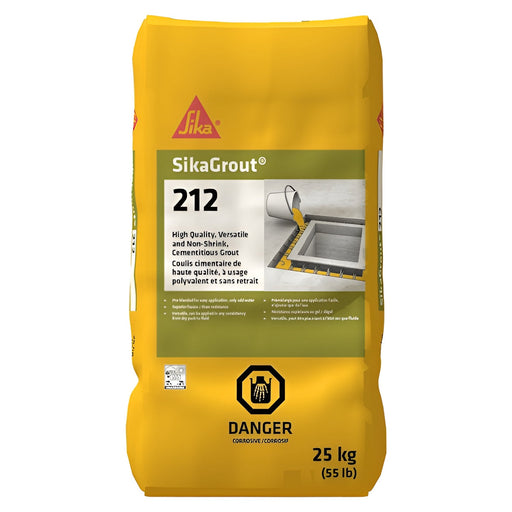 Coulis SikaGrout 212 sans retrait - 25 kg - Quincaillerie G.H. Berger