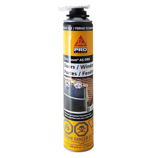 Mousse expansible pour portes et fenêtres - Pistolet - 850 g Sika - Quincaillerie G.H. Berger