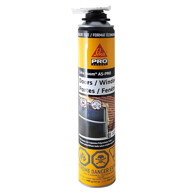 Mousse expansible pour portes et fenêtres - Pistolet - 850 g Sika - Quincaillerie G.H. Berger