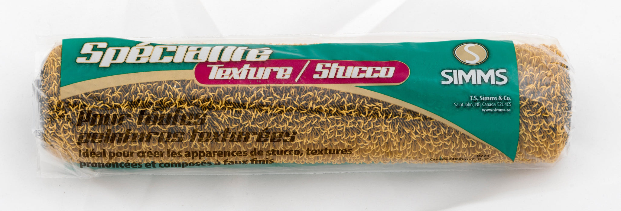 Manchon pour enduit à fini texturé et Stucco 9-1/2" X 10 mm SIMMS