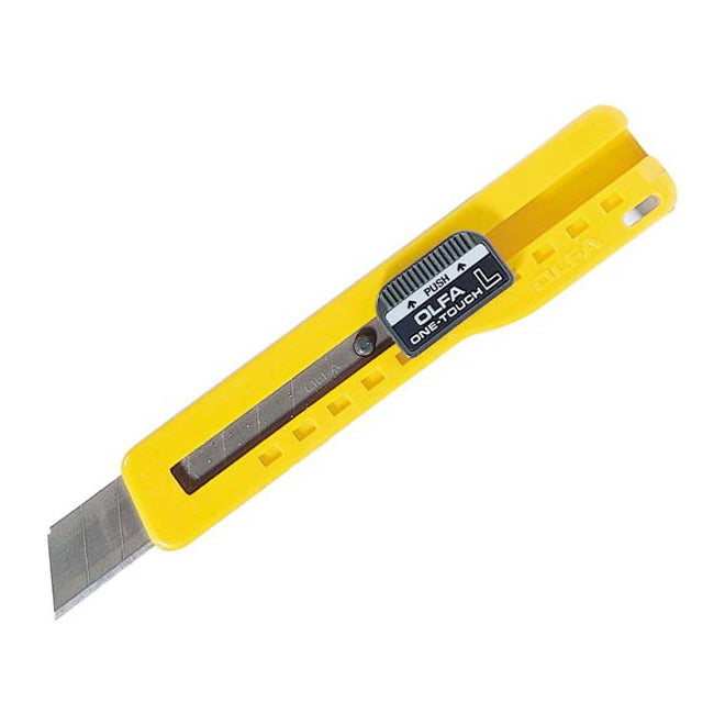 Couteau utilitaire 18mm avec verrou à glissement - Quincaillerie G.H. Berger