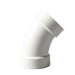 Coude 45º en PVC blanc SCH40 1-1/4" (F) NPT Spears - Quincaillerie G.H. Berger