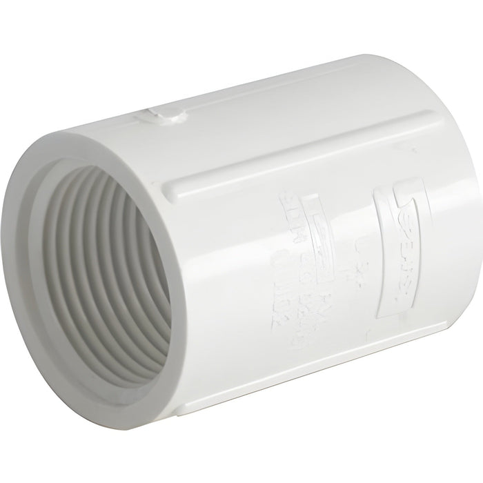 Manchon en PVC blanc SCH40 1/2" Spears - Quincaillerie G.H. Berger