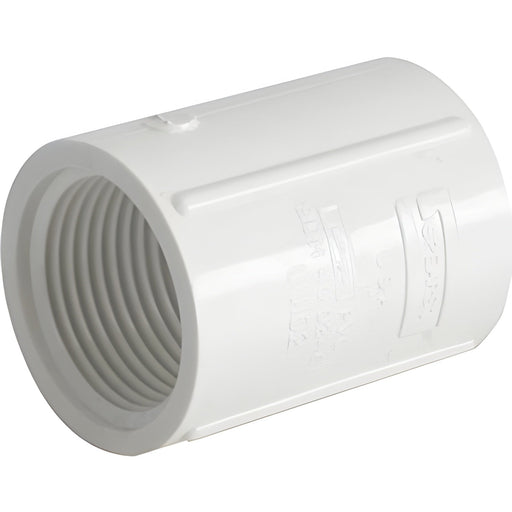 Manchon en PVC blanc SCH40 1" Spears - Quincaillerie G.H. Berger