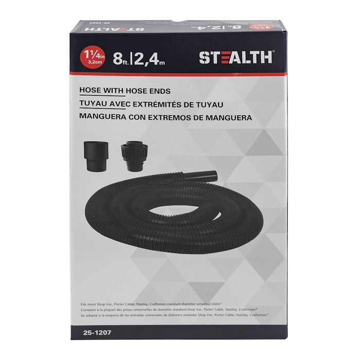 Boyau d'aspirateur avec embout, 1-1/poX8pi - Stanley - Quincaillerie G.H. Berger