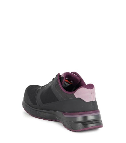 Chaussure de sécurité LadyFit - Noir/Mauve - STC - Quincaillerie G.H. Berger