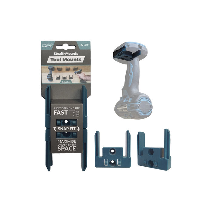 Supports pour outils Makita 18V - Bleu - Quincaillerie G.H. Berger