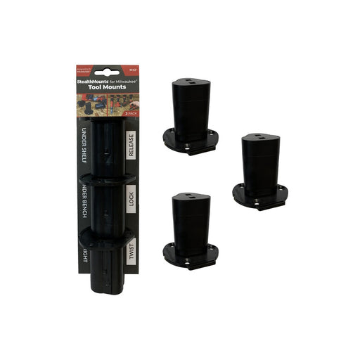 Supports pour outils Milwaukee M12 - Noir - Quincaillerie G.H. Berger