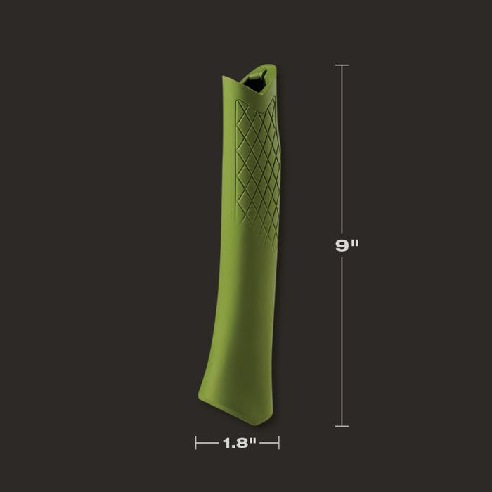 Manche de rechange courbé - Vert Stiletto - Quincaillerie G.H. Berger