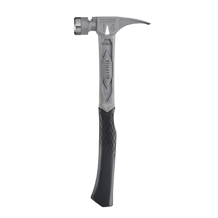 Marteau lisse avec manche courbé 14 oz Stiletto - Quincaillerie G.H. Berger