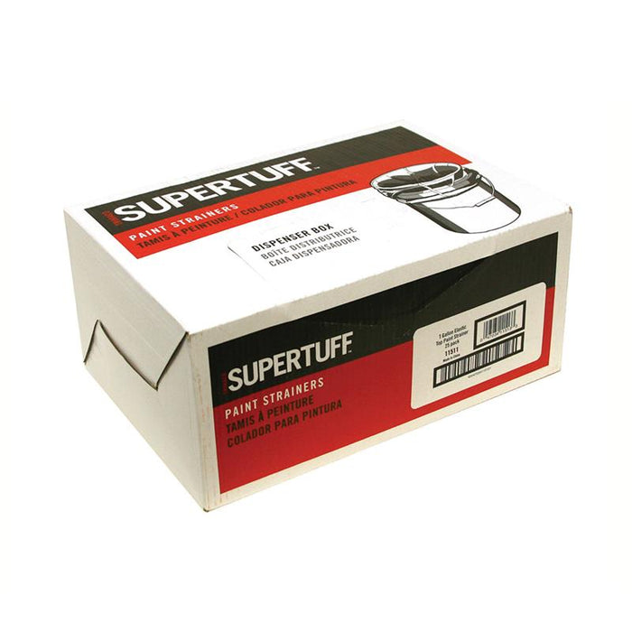 Filtres à peinture en nylon pour galons - Boîte de 25 Supertuff
