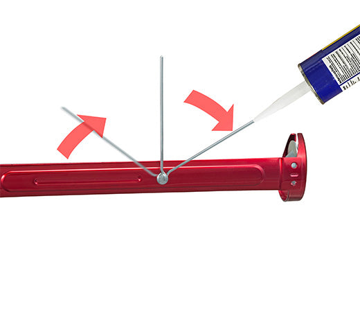 Pistolet pour tubes de calfeutrant Convoy Super 26 - 300 mL Tajima - Quincaillerie G.H. Berger