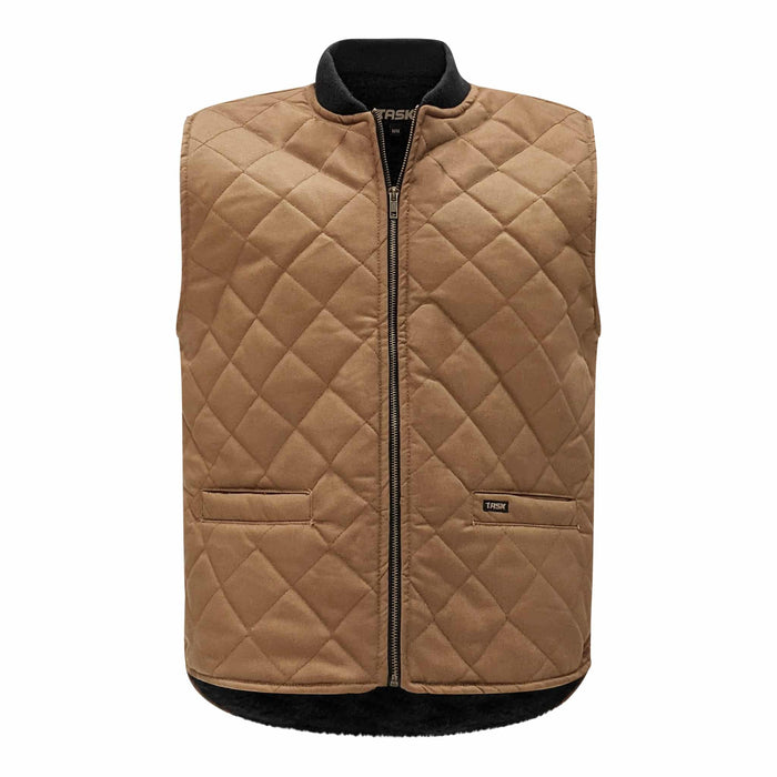 Veste de travail matelassée sans manches avec tissu extensible Task