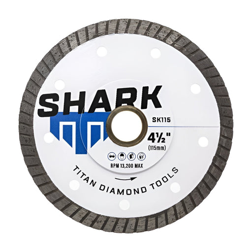 Lame Shark au diamant 4-1/2" Titan Diamond Tools - Quincaillerie G.H. Berger