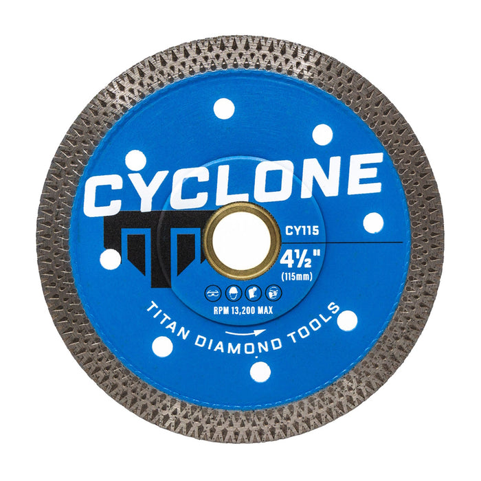 Lame Cyclone au diamant 5" - Quincaillerie G.H. Berger