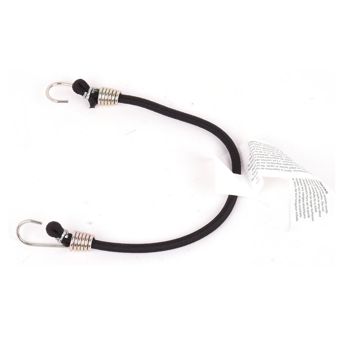Bande élastique avec crochets 10" noire - Paquet de 4 - Quincaillerie G.H. Berger