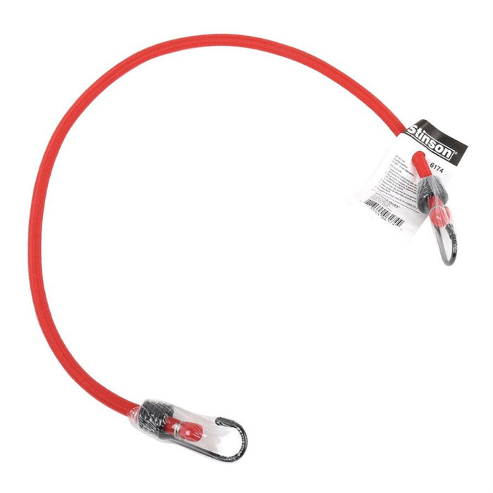 Bande élastique rouge avec crochets 24" - Quincaillerie G.H. Berger