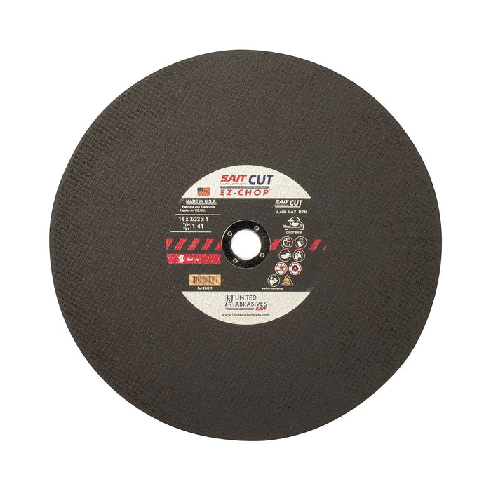 Meule de tronçonneuse EZ-Chop 14" pour métal mince United Abrasives inc. Sait - Quincaillerie G.H. Berger