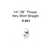 Embout de graissage Droit (1/4"-28) - Quincaillerie G.H. Berger