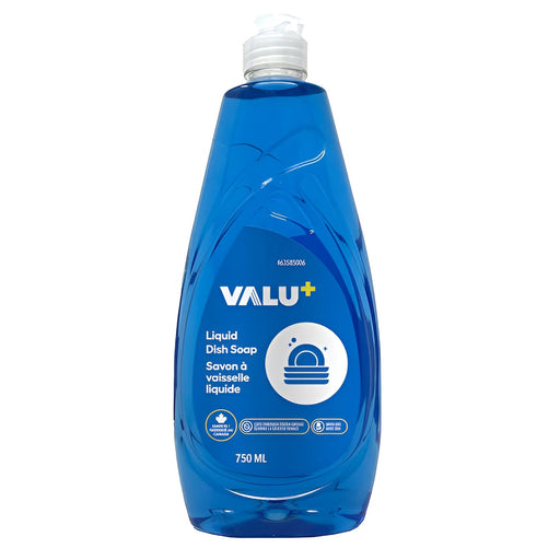 Détergent à vaisselle Valu+ - 750 mL VALU+ - Quincaillerie G.H. Berger