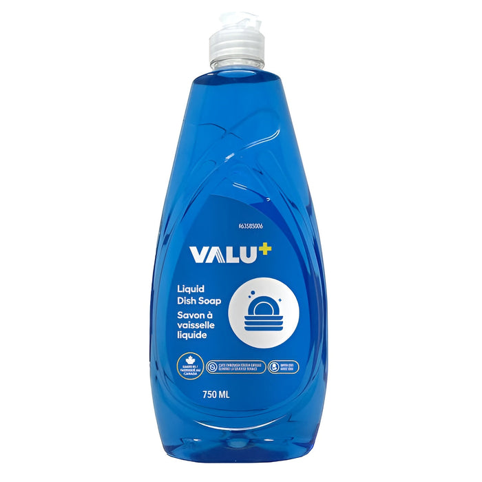 Détergent à vaisselle Valu+ - 750 mL VALU+ - Quincaillerie G.H. Berger