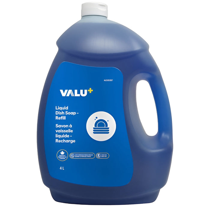 Détergent à vaisselle Valu+ - 4 L VALU+ - Quincaillerie G.H. Berger