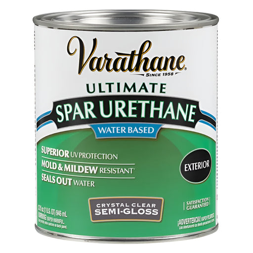 Vernis diamant extérieur pour le bois  semi-lustré - 946 mL Varathane - Quincaillerie G.H. Berger
