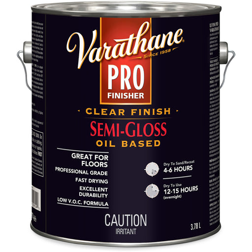 Vernis à plancher Pro semi-lustré - 3.78 L - Quincaillerie G.H. Berger
