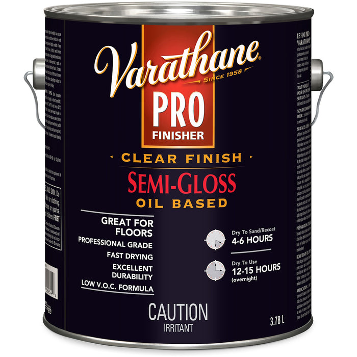 Vernis à plancher Pro semi-lustré - 3.78 L - Quincaillerie G.H. Berger