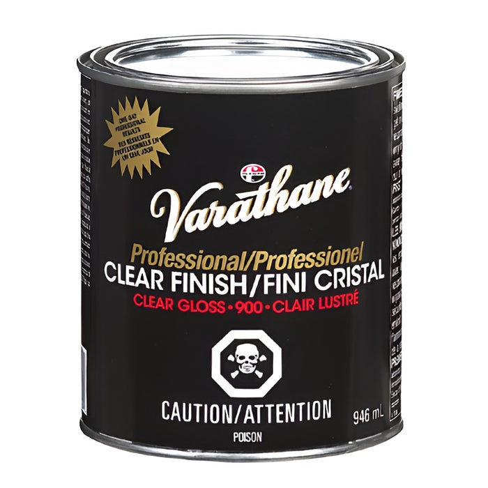 Vernis Professionnel clair pour bois à base d'huile lustré - 946 mL Varathane - Quincaillerie G.H. Berger
