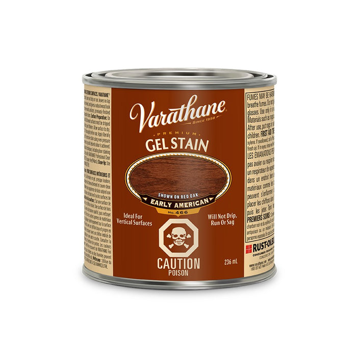 Teinture Premium en gel à base d'huile - Colonial américain - 236 mL Varathane - Quincaillerie G.H. Berger