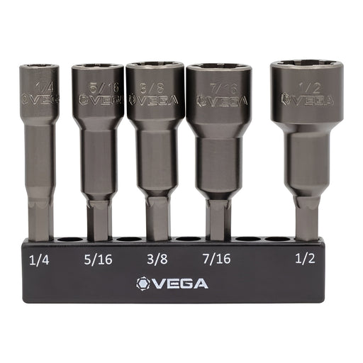 Ensemble de 5 extracteurs de boulons à chocs VEGA Industries - Quincaillerie G.H. Berger