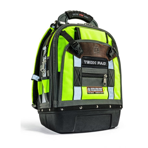 Sac à dos pour technicien, Jaune haute-visibilité - Quincaillerie G.H. Berger