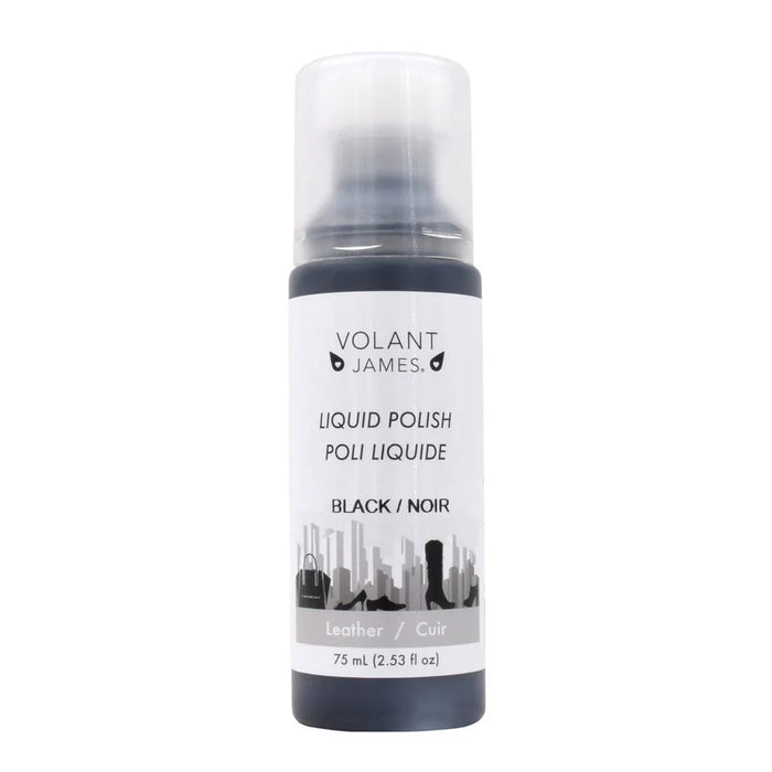 Poli liquide noir pour cuir - 75 mL Volant James