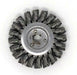 Brosse circulaire à fils noués 3", non-filetée United Abrasives inc. Sait - Quincaillerie G.H. Berger