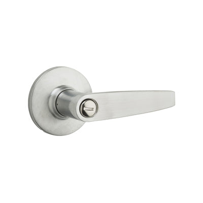 Poignée de porte intimité Winston - Weiser - Chrome Satiné - Quincaillerie G.H. Berger