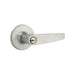 Poignée de porte avec serrure Winston - Weiser - Chrome Satiné - Quincaillerie G.H. Berger