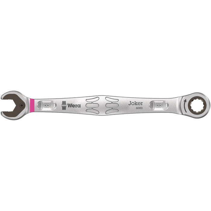 Clé mixte à cliquet Joker 8mm Wera - Quincaillerie G.H. Berger