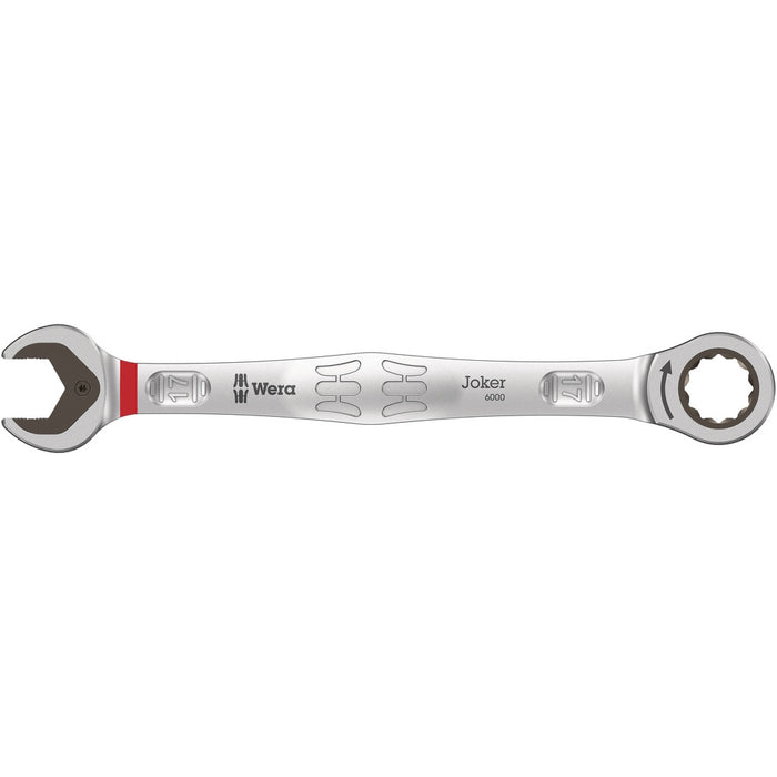 Clé mixte à cliquet Joker 17mm Wera - Quincaillerie G.H. Berger