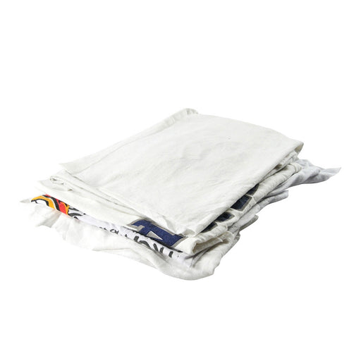 Paquet de chiffons presque blancs - 25 lbs - Quincaillerie G.H. Berger
