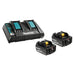 Ens. 2 batteries 18V 5.0Ah et chargeur rapide - Quincaillerie G.H. Berger