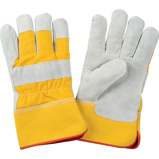 Gants d’ajusteur doublés (Jaune) Produits de sécurité ZENITH - Quincaillerie G.H. Berger