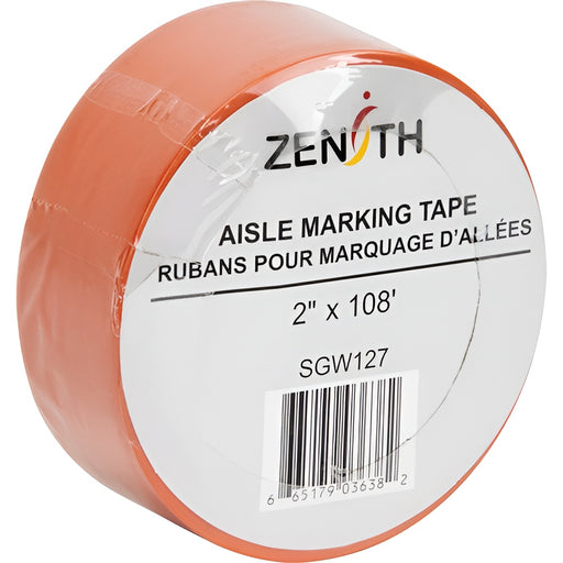 Ruban à marquer orange 2" X 108' Produits de sécurité ZENITH - Quincaillerie G.H. Berger